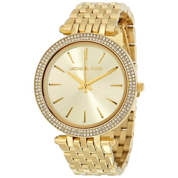 MICHAEL KORS WOMENS WATCH-darci glitz dial pave